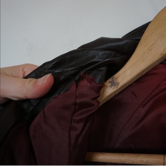 Vintage 1960's Canadian Union Made Leather Jacket - Picture 12 of 15